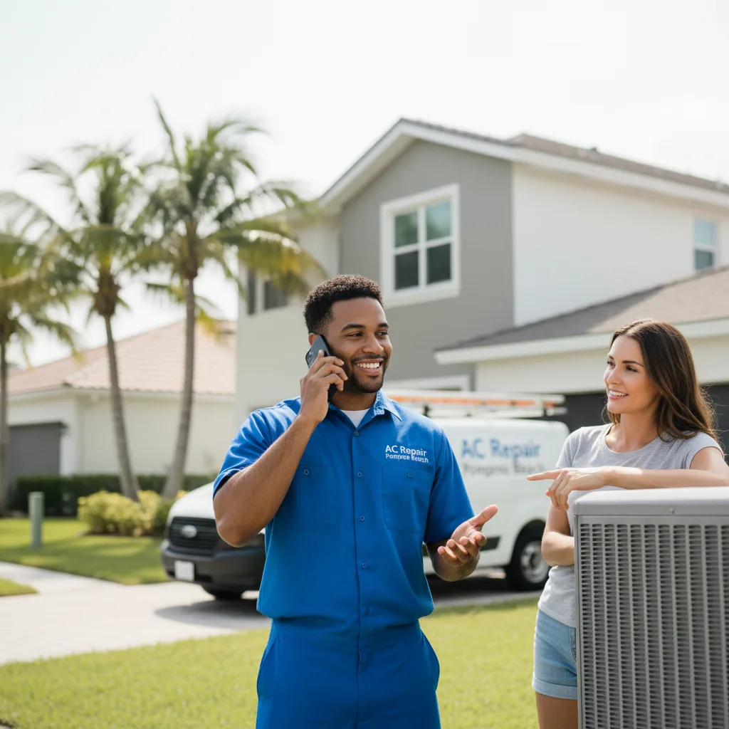 AC Repair Pompano Beach customer support in Brandon